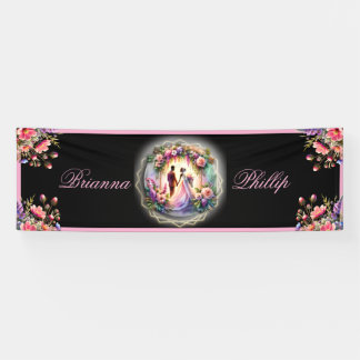 Our Love Shine Brighter Than The Moon Wedding Spandoek