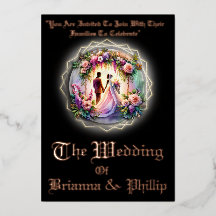 Our Love Shines Brighter Than The Moon Wedding