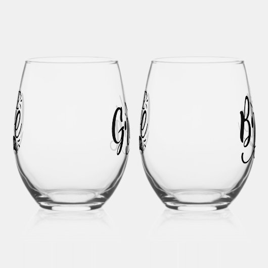 Our Love Wijnglas Zonder Voet (Links)