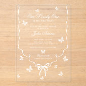 Our Lovely One Baby Shower Invitation (Recto)