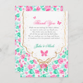 Our Lovely One Baby Shower Invitation (Devant / Derrière)