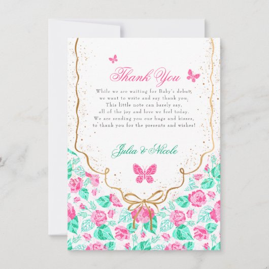 Our Lovely One Baby Shower Invitation (Devant)