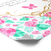 Our Lovely One Baby Shower Pacifier Hunt Game Sign Poster (Hoek)