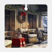 Our New Home First Home Photo Ornament (Achterkant)