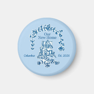 Our New Home graphic magnet