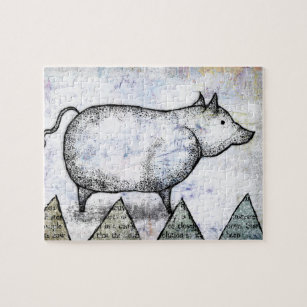Our Stoic Pig Jigsaw Puzzle