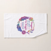 Our Struggles Shape Us Into The Amazing People (Serviette à main)