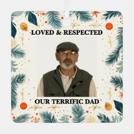 Our Terrific Dad™ Ornaments (Customize It!) Metalen Ornament