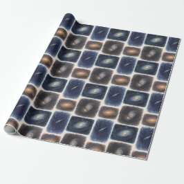 Our Watercolor Universe Wrapping Paper Cadeaupapier