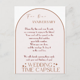 Our Wedding Time Capsule Advieskaart