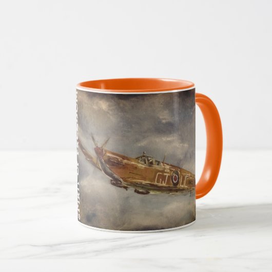 Ouragan Hawker \Spitfire Mug (Devant droit)
