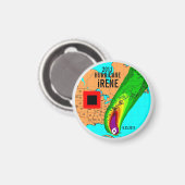 Ouragan Irene Track Magnet 3 (Recto/Verso)