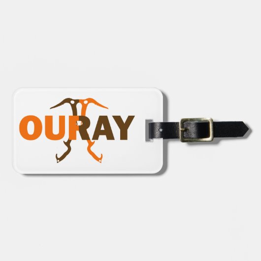 Ouray Colorado Bagagelabel (Voorkant horizontaal)