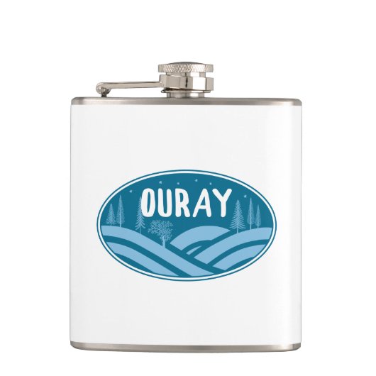 Ouray Colorado buitenshuis Heupfles (Voorkant)