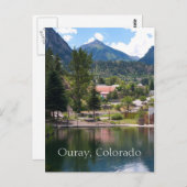 Ouray, Colorado Carte postale Voyage (Devant / Derrière)