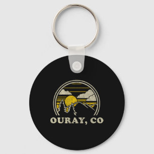 Ouray Colorado Co T Shirt Wandelbergen Sleutelhanger