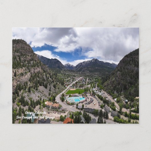 Ouray, Colorado Hot Springs Briefkaart (Voorkant)