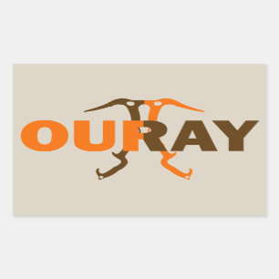 Ouray Colorado Rechthoekige Sticker