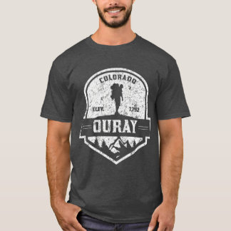 Ouray Colorado San Juan Mountains retro T-shirt