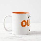 Ouray Colorado Tweekleurige Koffiemok (Links)