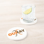 Ouray Colorado Zandsteen Onderzetter (Zijkant)