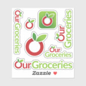 OurGroceries Vinyl Stickers (Vel)