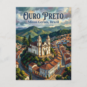 Ouro Preto Brazilië Briefkaart