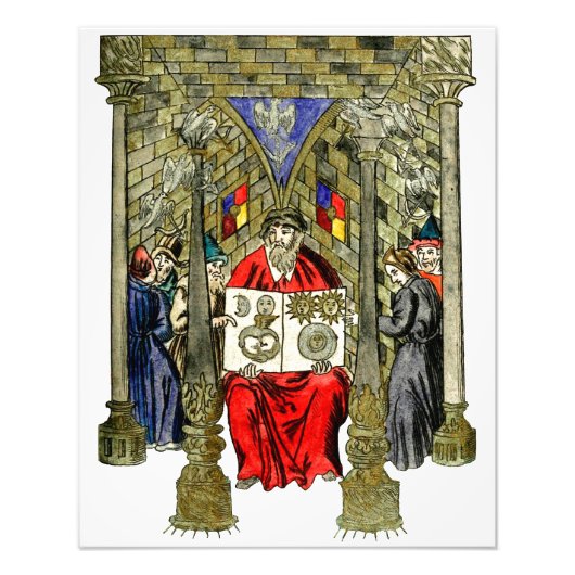 Ouroboros Dragon Alchemy Foto Afdruk (Voorkant)