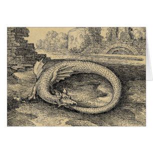 Ouroboros Dragon Biting c'est Propre Queue