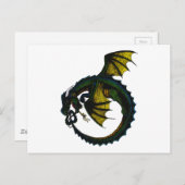 Ouroboros Dragon Briefkaart (Voorkant / Achterkant)