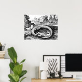 Ouroboros Dragon Poster (Thuiskantoor)