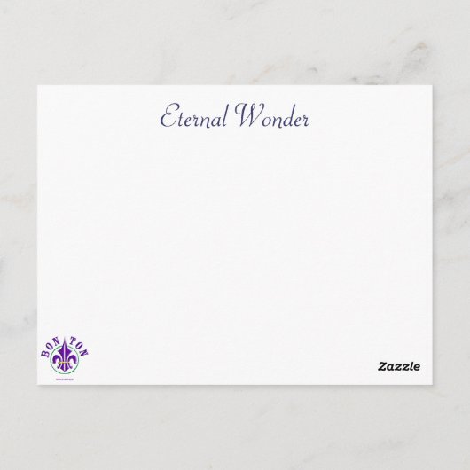 Ouroboros Galaxy - Briefkaart (Achterkant)