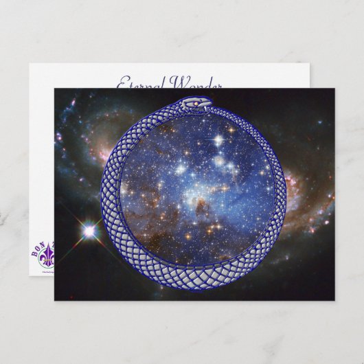 Ouroboros Galaxy - Carte postale (Devant / Derrière)