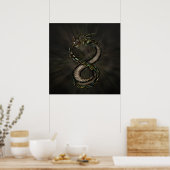 Ouroboros - Infinity Dragon Poster (Keuken)