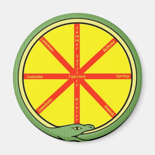 Ouroboros Magneet (Voorkant)