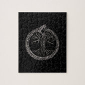 Ouroboros met levensboom legpuzzel (Verticaal)
