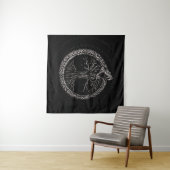 Ouroboros met levensboom wandkleed (In Situ (horizontaal))