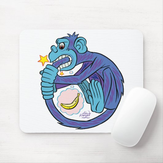 Ouroboros Monkey Mousepad Muismat (Met muis)