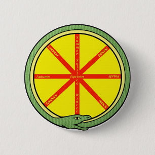 Ouroboros Ronde Button 5,7 Cm