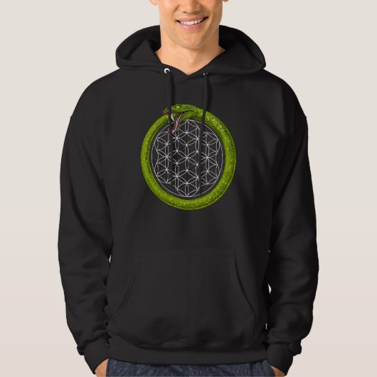Ouroboros-vloergolf Hoodie (Voorkant)