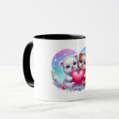 Ours amour Mug (Devant gauche)