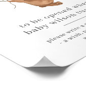 Ours avec 3 ballons Brown Poster de la capsule tem (Coin)