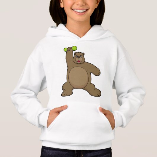 Ours avec cloche à Yoga Fitness (Devant)