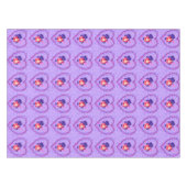 Ours avec des dons de coeur Nappe (Devant (Horizontal))