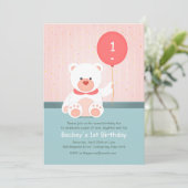 Ours Avec Invitation Ballon (Debout devant)