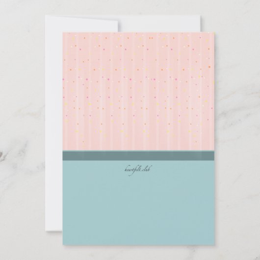 Ours Avec Invitation Ballon (Dos)