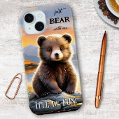 Ours avec moi Cute Bear Cub