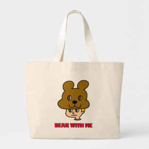 Ours avec moi Grand Sac fourre-tout