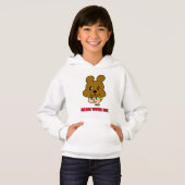 Ours avec moi Sweat - shirt à capuche (Devant entier)