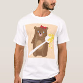 Ours avec T-Shirt au miel (Devant)